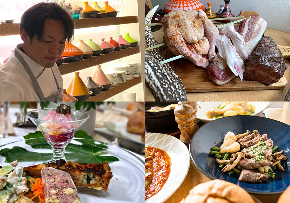 上村哲也シェフの出張料理